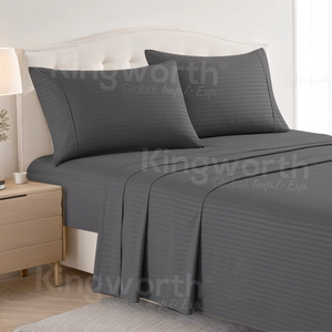Kingworth thiết kế sang trọng hoàn chỉnh Nữ Hoàng bedding ensemble cho bộ tổng thể hiện đại và phòng khách sạn sang trọng - Product Image 4
