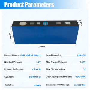Starmax - Mejor <span class=keywords><strong>Precio</strong></span> - Batería de Litio Lifepo4 Catl 3.2V 206.5Ah - Product Image 2
