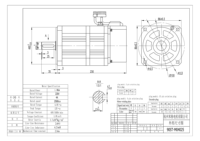 Kit de servomoteur numérique triphasé 50Hz robuste avec contrôleur pour machine de découpe laser, faible bruit, vente en gros
