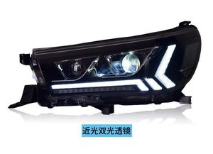 Hoge Kwaliteit Voorlamp Groothandel Auto Koplamp Voor <span class=keywords><strong>Toyota</strong></span> <span class=keywords><strong>Hilux</strong></span>/Vigo 2016-2019 Plug En Play Koplamp <span class=keywords><strong>Xenon</strong></span> Versie - Product Image 3