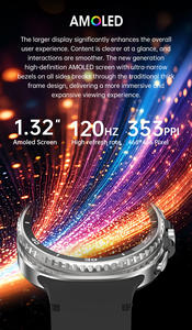 Reloj Inteligente HiCyber SU2 con Pantalla AMOLED, Sistema Operativo Android, Asistente de Voz con IA, Carga Inalámbrica, Monitorización del Sueño, Brújula y Función de Pago - Product Image 4