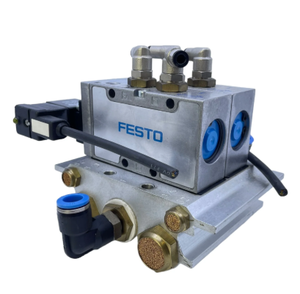 Ensemble complet monosolénoïde 5/2 voies VUVS-L30-M52-MD-G38-F8 + VACF-B-B2-1 + MSSD-EB - Product Image 1