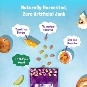 OEM fungo organico Gummies adulti Nootropic cervello integratore con estratto di funghi per la memoria di energia e di supporto antiossidante - Product Image 3