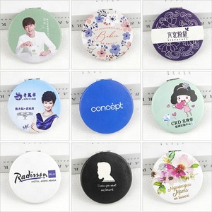 Promotional New Design <strong>Gift</strong> Pu Leather Pocket Mirror Give Away <strong>Gift</strong> <strong>Items</strong> for Business With Customized logo - Product Image 4