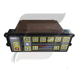 11N6-90031 Air Conditioner Control Panel For Hyundai R110-7 R210LC-7 Excavator