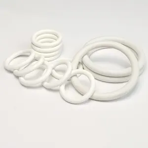 Food Grade White Fluorine Rubber O-Ring FDA Approved Seal Ring For Equipment Lids