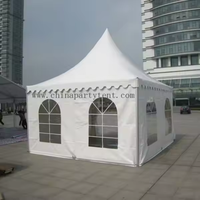 3x3m 4x4m 5x5m 6x6m Tente d'atelier d'usine avec lumières LED Tente gonflable de fête de mariage avec lumière et rideau