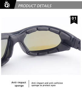 交換可能なアームストラップ付きフローティングサングラス偏光フィッシンググラスサーフィンサングラスを出荷する準備ができています - Product Image 6