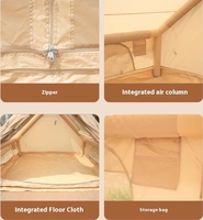 Tentes gonflables de 12 m² pour événements, grande tente de fête gonflable imperméable, structure gonflable pour exposition en plein air
