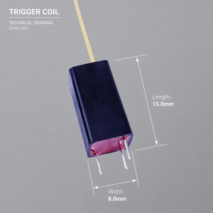 Bobine de déclenchement haute tension professionnelle personnalisée, <span class=keywords><strong>transformateur</strong></span> d'allumage encapsulé dans la résine pour bobine inductrice, vente en gros d'usine - Product Image 3