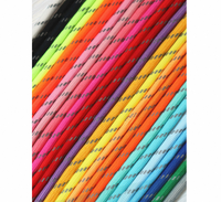 Cordon élastique tressé avec logo personnalisé Cordes d'emballage en nylon avec cordon de serrage