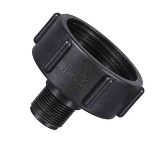 ตัวแปลงท่อน้ำฝน IBC ขนาด S60 X 6 เป็น G3/4" สำหรับถังเก็บน้ำ  อะแดปเตอร์ต่อถังน้ำฝน  อะแดปเตอร์สำหรับถังน้ำสวน - Product Image 1