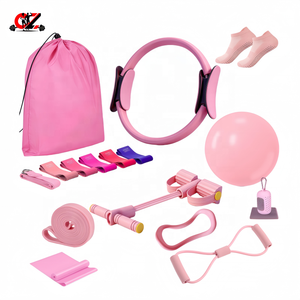 CZFIT Best Seller 16Piece Fitness Home Exercise <b>Yoga</b> <b>Pilates</b> Equipment Bundle Accessories <b>Pilates</b> <b>Yoga</b> Set <b>Pilates</b> Equipment Kit - Product Image 1