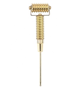 Sonda de acupuntura multifuncional de latón 100%, Detector de puntos de acupuntura, rodillo de masaje de aguja de resorte de acupuntura Facial - Product Image 1