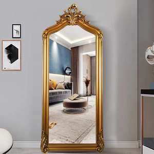 <span class=keywords><strong>Miroir</strong></span> de sol rétro <span class=keywords><strong>sculpté</strong></span> européen simple dressing pleine longueur <span class=keywords><strong>grand</strong></span> <span class=keywords><strong>miroir</strong></span> suspendu salon couloir style <span class=keywords><strong>ancien</strong></span> look vintage - Product Image 3
