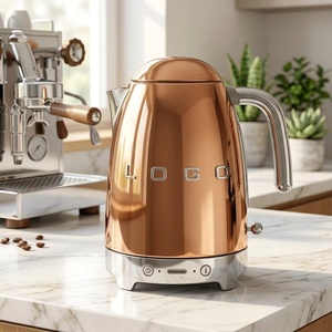 <span class=keywords><strong>Hervidor</strong></span> Retro <span class=keywords><strong>Smeg</strong></span> KLF04 de 1.7L, Acero Inoxidable, 7 Ajustes de Temperatura, Diseño Italiano Vintage, <span class=keywords><strong>Hervidor</strong></span> de Agua para el Hogar - Product Image 3