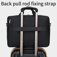 CoolBELL Factory – Sacoche d'ordinateur portable étanche de style professionnel 15,6 pouces, grande capacité, portable, pour voyage, pour homme