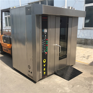เตาอบลมร้อนแบบหมุนขนาดใหญ่ 16 ถาด ความจุสูง 220V แบบพกพา อุปกรณ์อบขนมปังสำหรับร้านค้า เหมาะสำหรับข้าวโพดและผลไม้ - Product Image 3