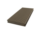 Terrasse en WPC solide, revêtement de sol en WPC, fibres de bois composites imperméables, terrasse composite extérieure antidérapante pour chalet