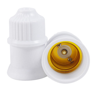 E27 Lamp Holder Plastic Screw Base 30Mm Aperture Universal Bulb Holder Safety Feature - Product Image 1