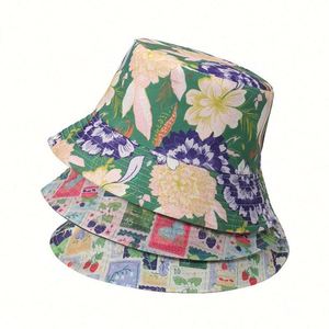 Customizable Double Sided Bucket Hat Beach Casual Sublimated Bucket Hats Daily Use Adults Bucket Hats Unisex - Product Image 1
