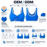 Soutien-gorge de yoga à maintien élevé pour femme - Léger, respirant, anti-odeur, séchage rapide, anti-UV, extensible dans quatre directions, Spandex/Nylon OEM ODM