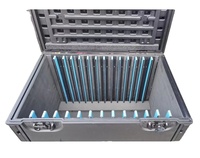 8 1 Écran LED pour éclairage de scène, Flight Case, Écran vidéo, Boîtier de rangement en plastique, Flight Case OEM, Étanche, Antichoc, Pliable, Léger