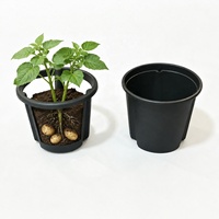 Pot de plantation de pommes de terre écologique en plastique durable, bac à tubercules, conteneur de culture de légumes pour jardin domestique