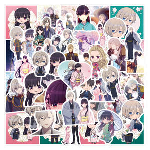 55PCS <span class=keywords><strong>manga</strong></span> romántica japonesa My Happy marriage sticker - Product Image 3