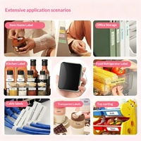 Mini imprimante d'étiquettes thermiques sans fil Marklife, étiqueteuse portable sans encre pour étiquettes de prix, usage en petite boutique ou au bureau
