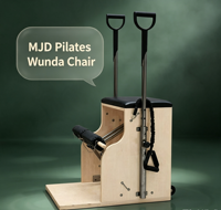 Chaise Wunda de Pilates MJD pour usage professionnel, équipement de fitness pour la réalisation de projets commerciaux dans les centres de fitness locaux