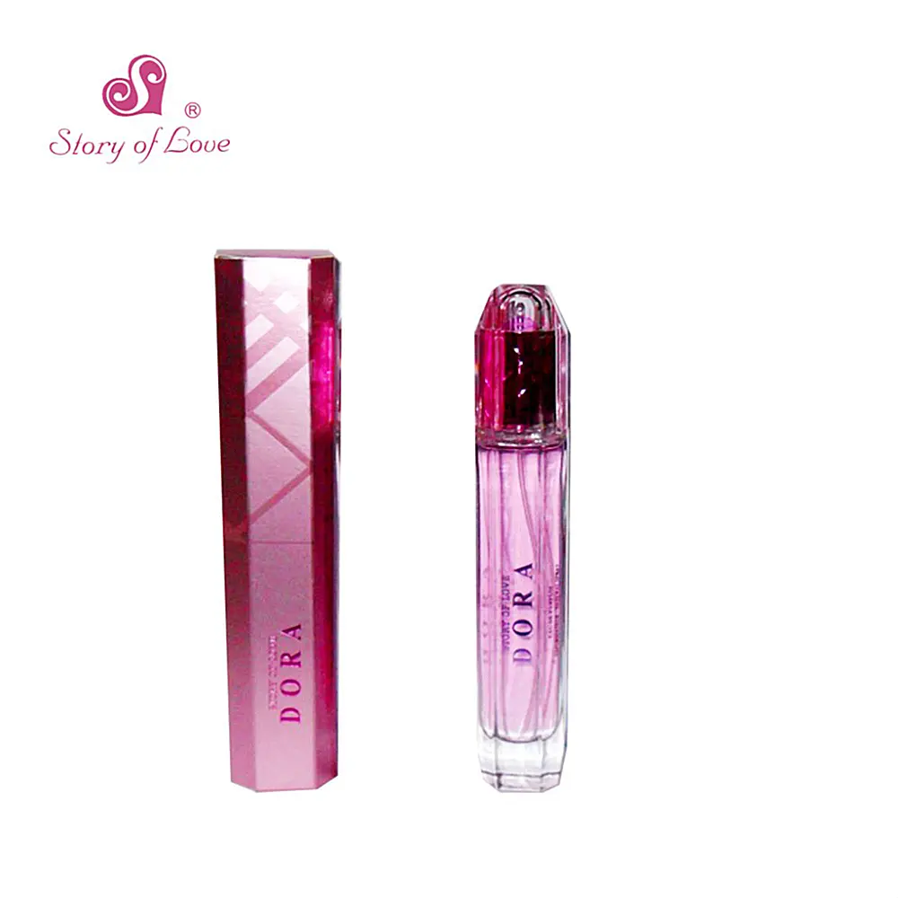 Faszinierende Elegant anmutig glänzende sexy dame parfüm geschichte von liebe verschiedenen marken von parfüm