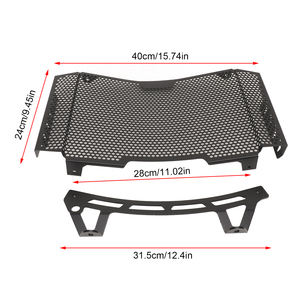 Rejilla protectora para radiador, protección eficaz, aleación de aluminio, resistente a impactos, para motocicleta <span class=keywords><strong>890</strong></span> R 2020 a <span class=keywords><strong>2023</strong></span> - Product Image 2