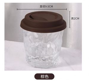 Silicone Coffee <b>Cup</b> Lid <b>Reusable</b> Mug Cover with Logo Custom, Creative Leak Proof Water <b>Cup</b> Lid Dustproof Seal Lid for Mug <b>Cup</b> - Product Image 2