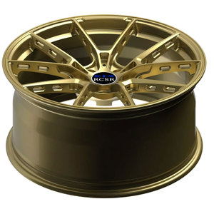 RCSR Jantes forgées en or foncé pour Porsche 911, <span class=keywords><strong>Aston</strong></span> <span class=keywords><strong>Martin</strong></span>, Bugatti Lightweight PCD 5x120, 5x130, 5x114.3 5*112 - Product Image 1