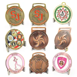 Ontwerp Koeweit Medaille Custom Medaillon Marathon Sport Voetbal Munt Medaille 3d Ontwerp Blanco Metalen Karting Cheerleading Cricket Medaille