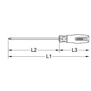 KS TOOLS-117,5004 Destornillador ERGO VDE PHILLIPS-EAN 4042146907726 1000V DESTORNILLADORES AISLADOS - Product Image 3