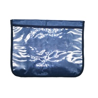 Sac de documents en PVC personnalisé, sac de pochette de documents de voyage enveloppe porte-documents en PVC