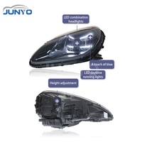Ensemble de phares à LED Junyo adapté aux modèles Porsche Macan 2014-2021 avec feux de jour et clignotants