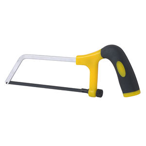 Outils de quincaillerie, lame de <span class=keywords><strong>scie</strong></span> à métaux en aluminium avec poignée en TPR, cadre de lame de <span class=keywords><strong>scie</strong></span> à main de 12 pouces pour la coupe - Product Image 6