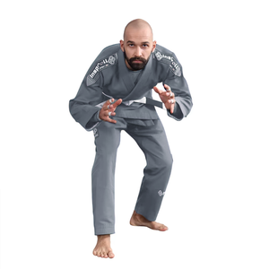 ヘビーデューティーメンズ<span class=keywords><strong>BJJ</strong></span>着550GSMダブルウィーブ強化ステッチ耐久性トレーニングユニフォーム日常練習用 - Product Image 5