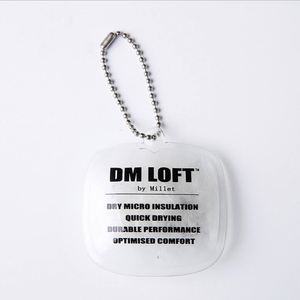 PVC Bag Inflatable Air <b>Down</b> <b>Feather</b> Label Custom Shape Color Logo <b>Down</b> Jacket Hang Tag Set - Product Image 1