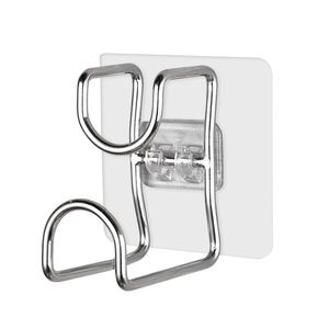Soporte de Almacenamiento con Gancho para Lavabo Yonglian, Acero Inoxidable, Montaje en Pared sin Perforaciones, Soporte para Cocina y Baño, Gancho Adhesivo Fuerte - Product Image 1