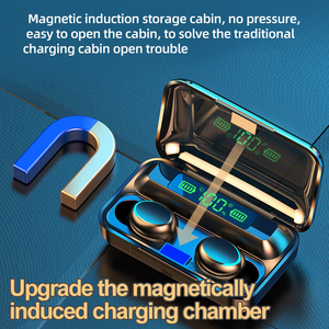 Không Dây <span class=keywords><strong>Bluetooth</strong></span> 5.0 Màn Hình Cảm Ứng Earbud <span class=keywords><strong>Pro</strong></span> Cộng Với Hands Miễn Phí Tai Nghe Tiếng Ồn Hủy Bỏ F9-5C Tai Nghe Với Microphone - Product Image 4