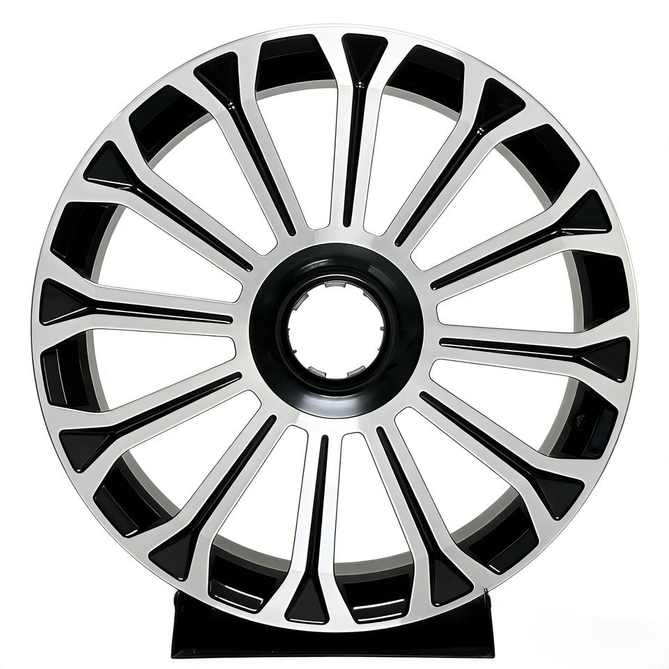 19-inch Forged Matte Black Multi-spoke Single JDM Style Lightweight ...