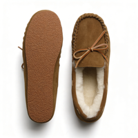 Chaussures mocassins chaudes pour femmes, style coréen, automne/hiver, doublure en fausse fourrure, design nœud papillon, semelle antidérapante TPR/EVA, personnalisables, vente en gros OEM/ODM