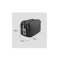 Kustom cetak jari mewah Anti Maling dompet Fashion desain baru dompet pergelangan tangan kulit PU mewah tas tangan tas genggam untuk pria