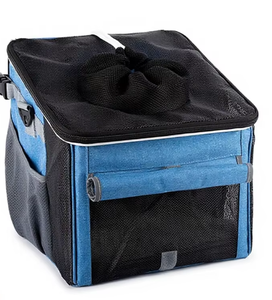 Sac à dos de transport pliable 3-en-1 pour animaux de compagnie, respirant, avec corde de sécurité, multifonctionnel, pour petits animaux (15 lbs), idéal pour l'extérieur - Product Image 1