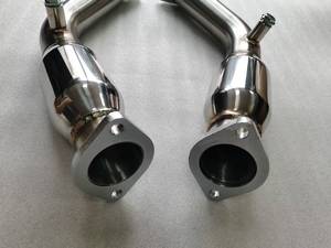 Tubos de Escape con Resonador para Nissan 370Z Z33 Infiniti G37 Coupé Sedán VQ37HR 07-08 con Silenciador - Product Image 4
