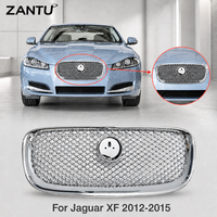 Grille de pare-chocs avant chromée de rechange C2Z13199 C2Z13199-A pour Jaguar XF 2012-2015, remplacement de la grille centrale en maille